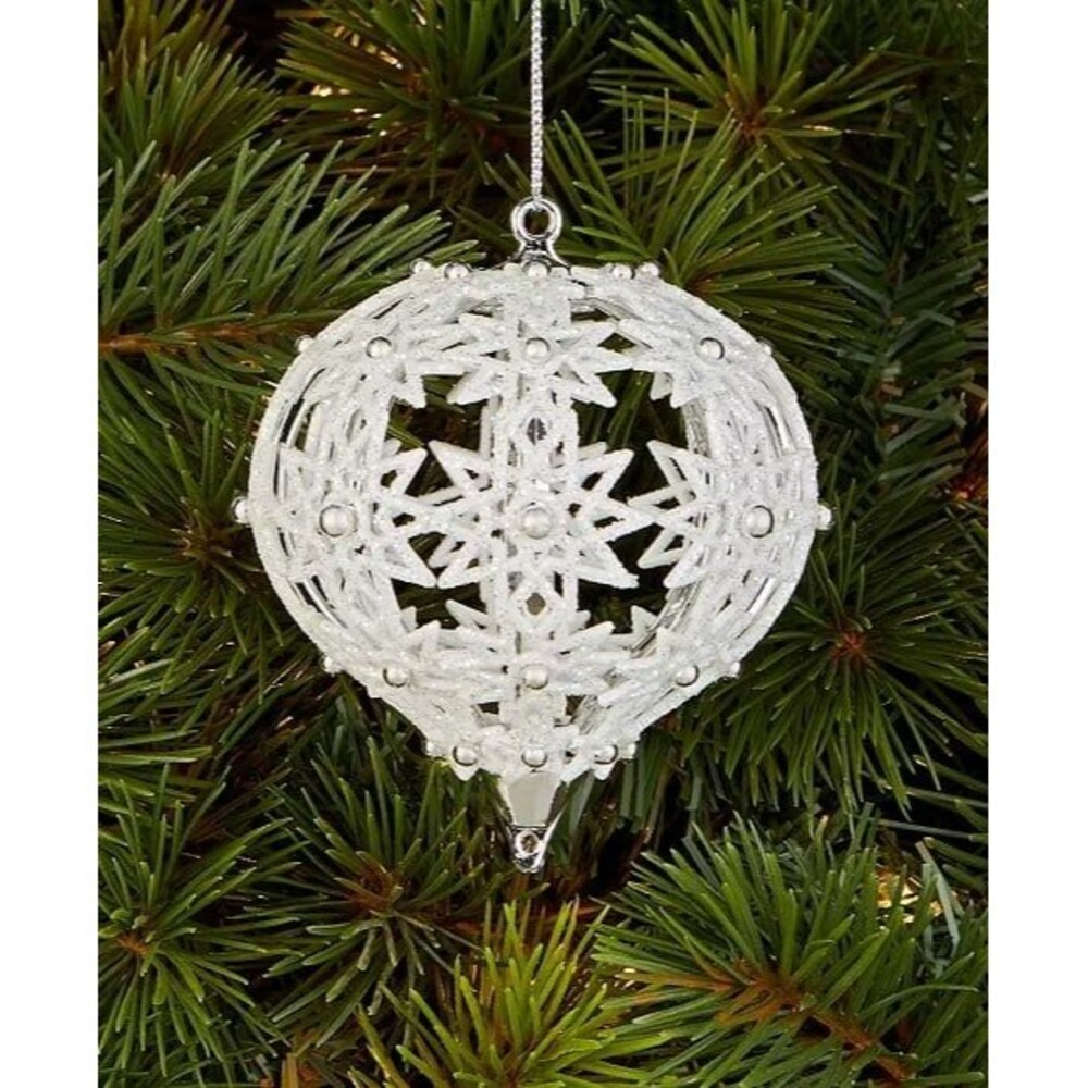 Macy’s Holiday Lane Christmas Glitters Embellished Onion Ornament